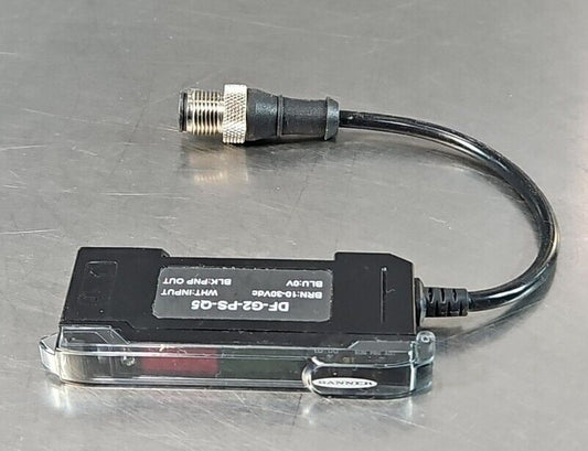 BANNER ENGINEERING DF-G2-PS-Q5 DUAL DISPLAY FIBER AMPLIFIER.            Loc5E-18