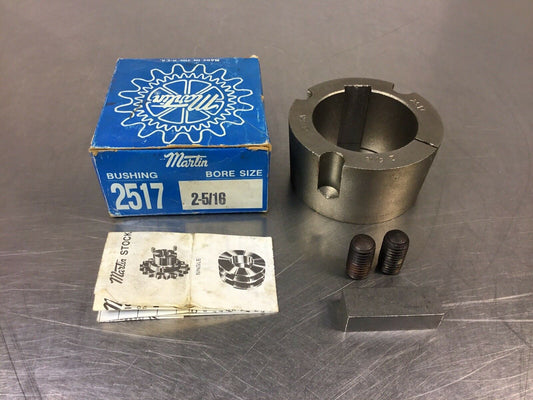 Martin 2517 Bore Size 2-5/16 Taper Lock Bushing.  6C