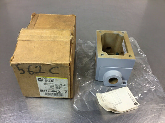 ALLEN BRADLEY 800H-NP41C /X Heavy Duty Enclosure Base.   4B