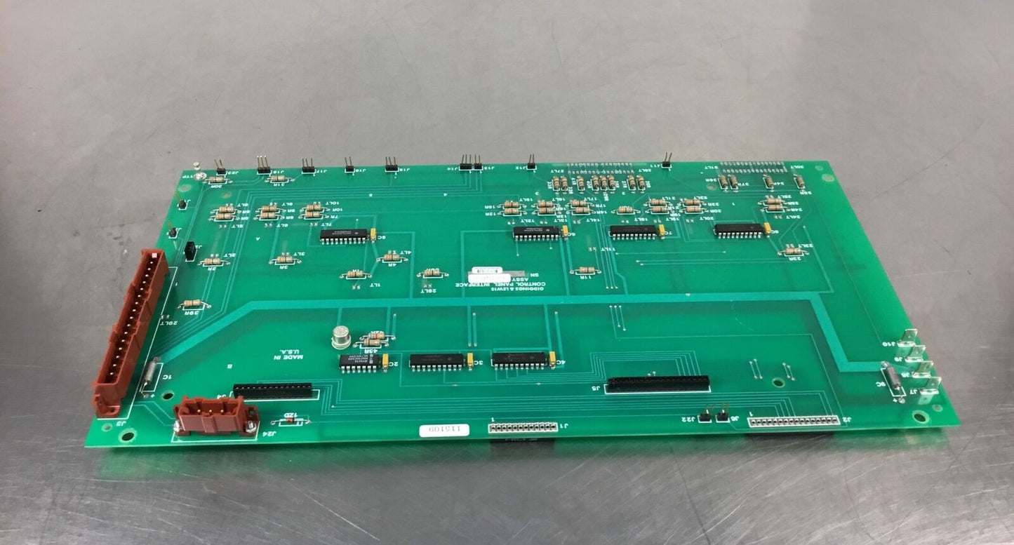 GIDDINGS & LEWIS CONTROL PANEL INTERFACE 810-21283-00    3E-6