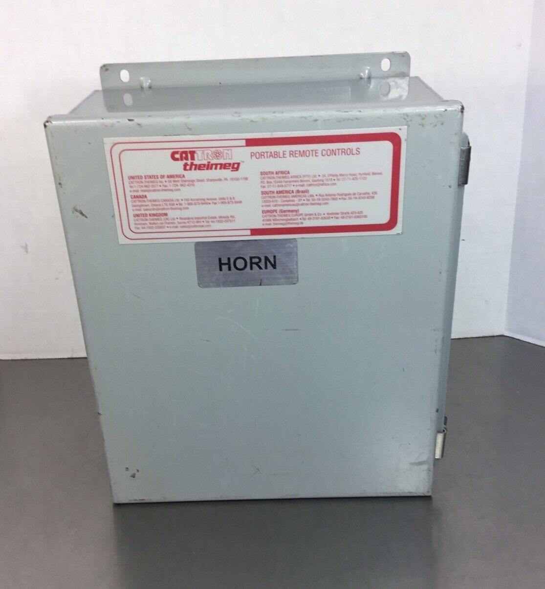 Cattron Theimeg Model # RD804 Portable Remote Controls Receiver/Decoder  Loc.2A