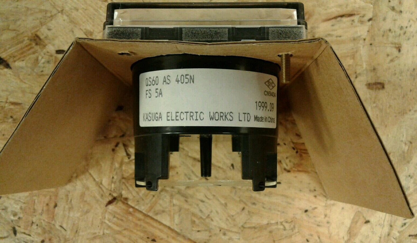 KASUGA QS 60 AS PANEL METER *NEW IN BOX*       2D