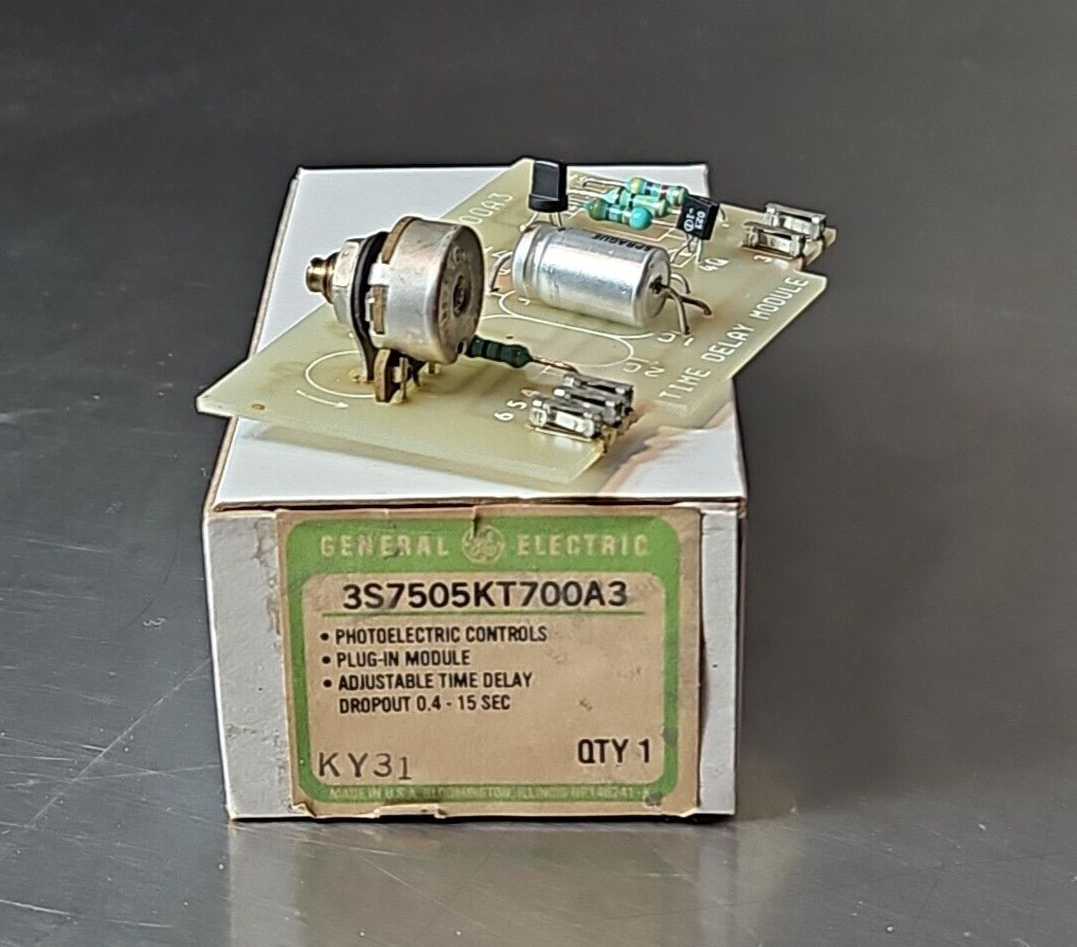 General Electric 3S7505KT700A3 Time delay module.                Loc3D21