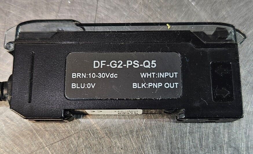 BANNER ENGINEERING DF-G2-PS-Q5 DUAL DISPLAY FIBER AMPLIFIER.            Loc5E-18