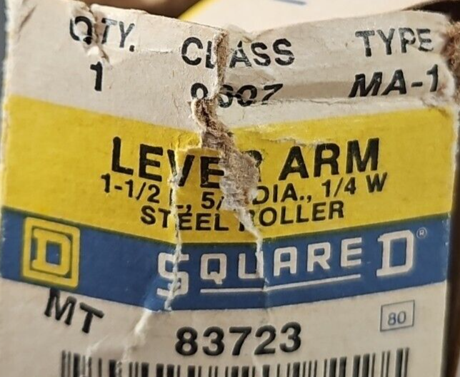 SQUARE D 9007MA1 Steel Roller.                                          Loc4B-18