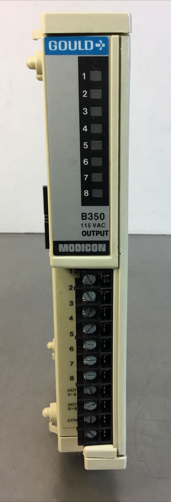 Gould  AS-B350-001  Modicon Output Module 115 VAC    Loc.3A-1
