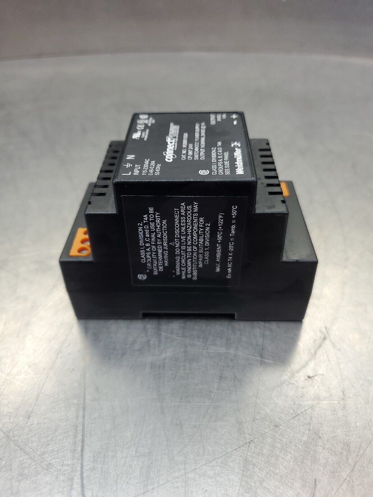 WEIDMÜLLER connectPower 24VDC 1A SWITCHMODE POWER SUPPLY.                     4H