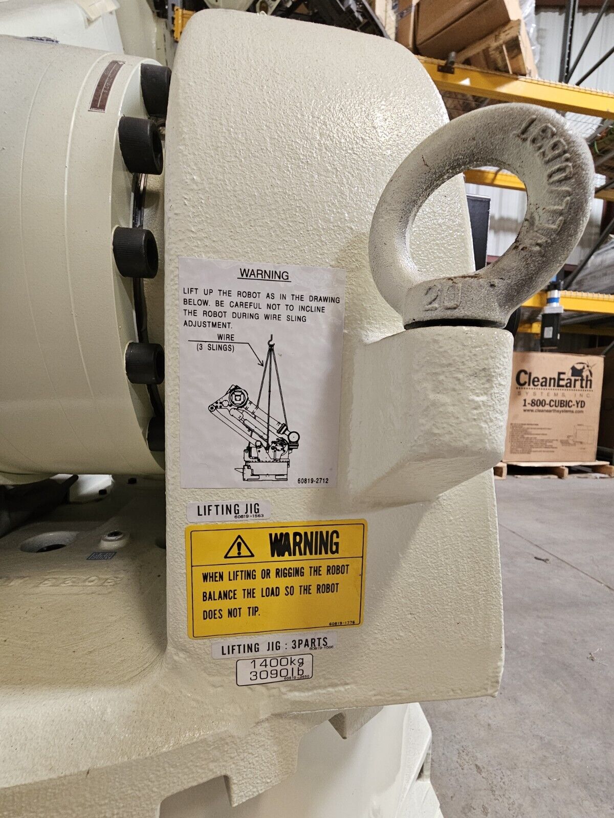 Kawasaki ZZX300S B Robot w/ D32F D001 CONTROL CAB/50817-1347 Teach PENDANT