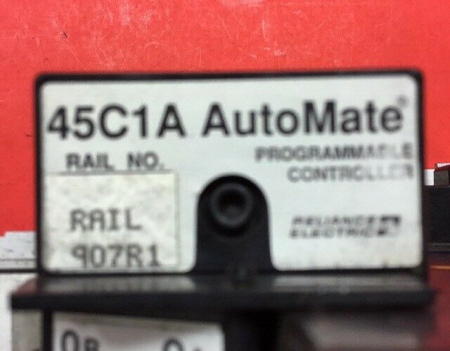RELIANCE ELECTRIC AUTOMATE I/O CONTROLLER #45C1A W/CARDS (Lot of 2)        3E-14