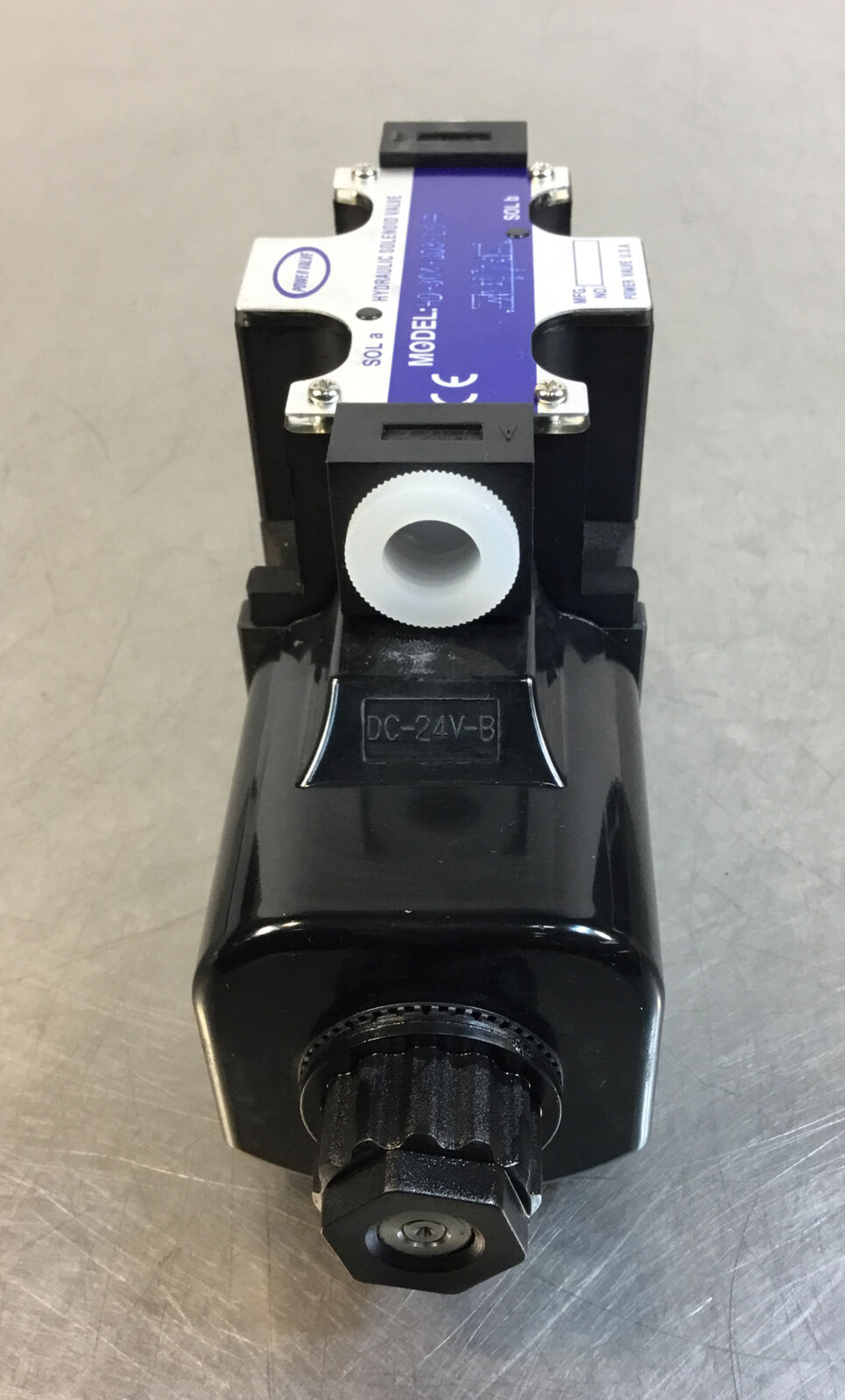 POWER VALVE Hydraulic Solenoid Valve  HD-3C4-G03–LW-B    24VDC.    6D