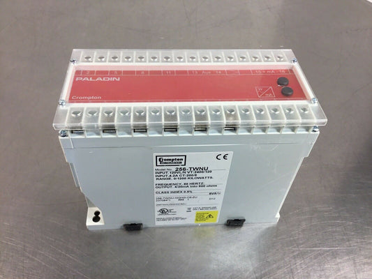 CROMPTON PALADIN TRANSDUCER 256-TWNU 120V Range 0/1200kW   4C