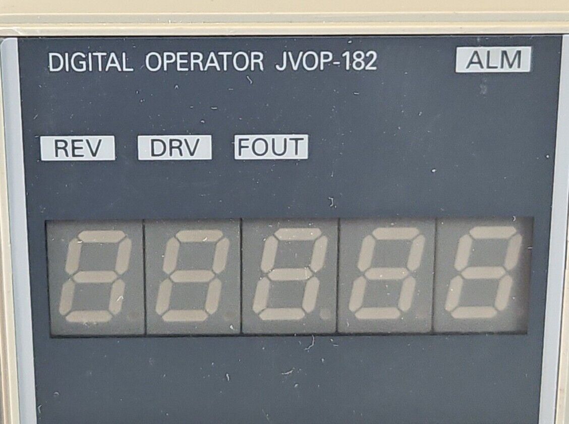 Yaskawa JVOP-182 Operating Keypad Rev A.                       Loc 2C