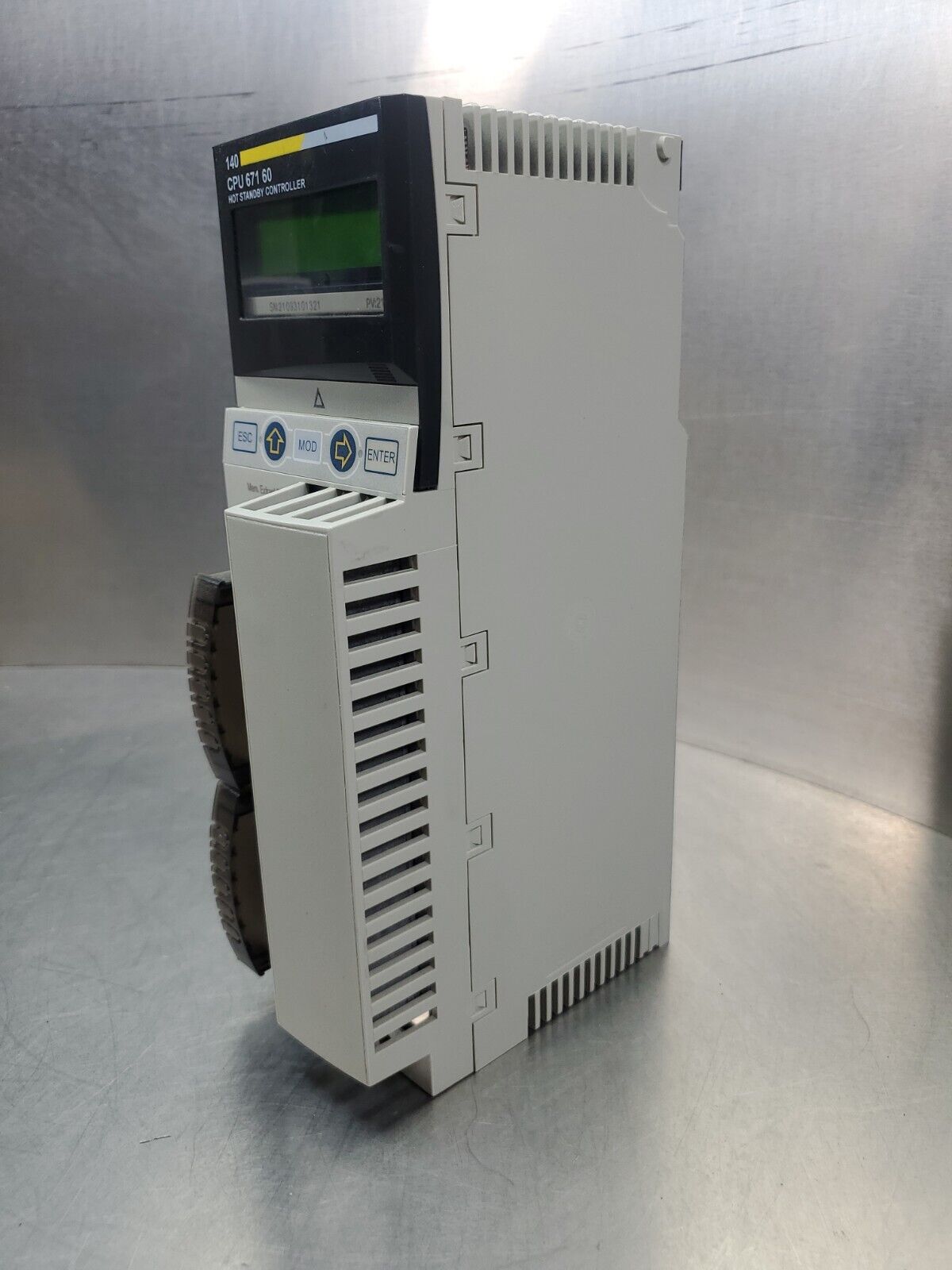 SCHNEIDER ELECTRIC 140CPU67160 QUANTUM HOT STANDBY CONTROLLER MODULE.      3A-14