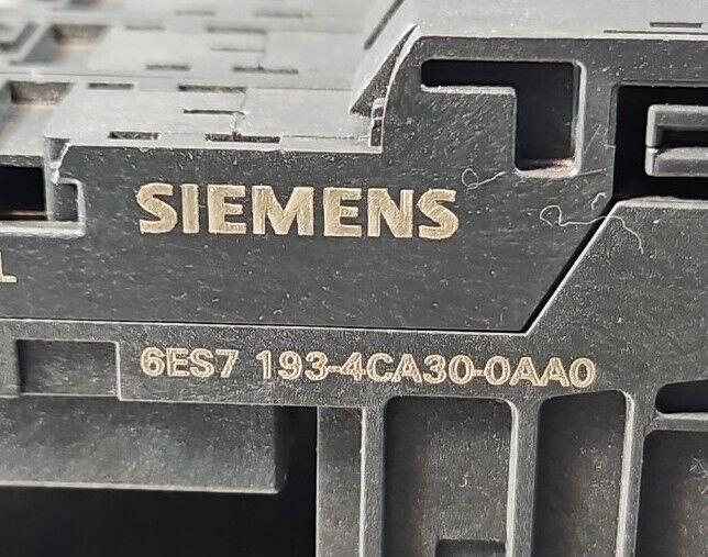 Siemens 6ES7 193-4CA30-0AA0 Terminal Module - Lot of 6.                  Loc3C-3
