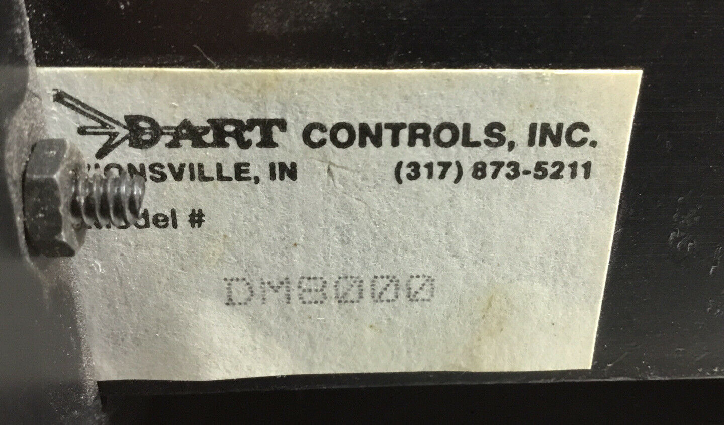DART  DM8000  TACHOMETER CONTROLLER 120 Volt   2D