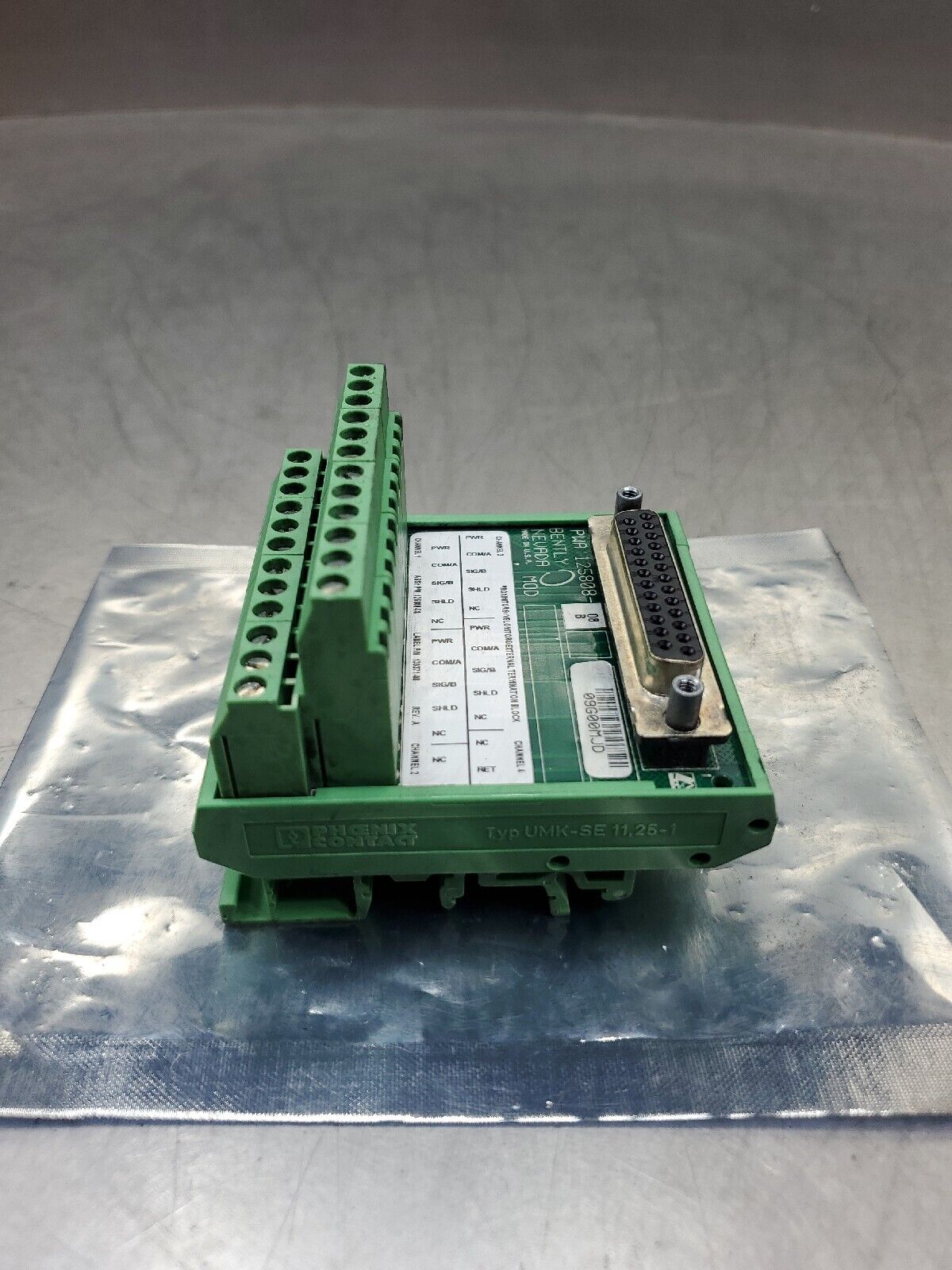 Phoenix Contact UMK-SE 11,25-1 (125808-08) PROXIMITOR/VELOMITOR TERM. BLOCK.  4H