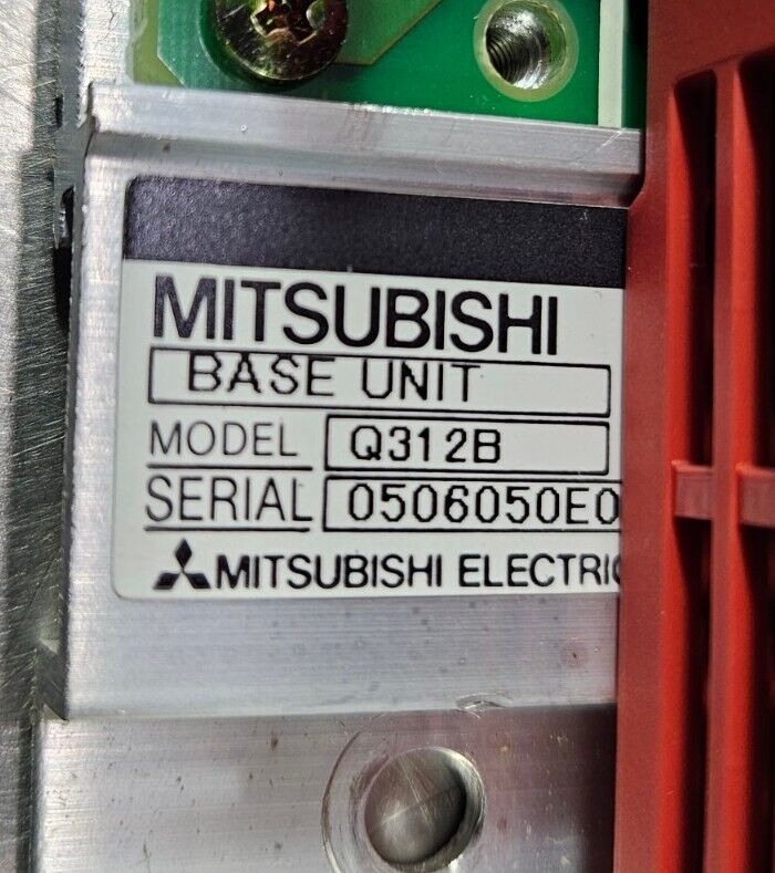 MITSUBISHI BASE: Q312B. MELSEC Q61P-A1/QJ72BR15/Q64RD/Q62AD-DGH.   Loc 3A-23