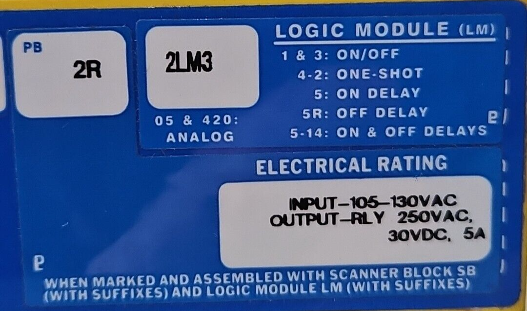 Banner 2C1 MULTI-BEAM Scanner.     Loc5D10