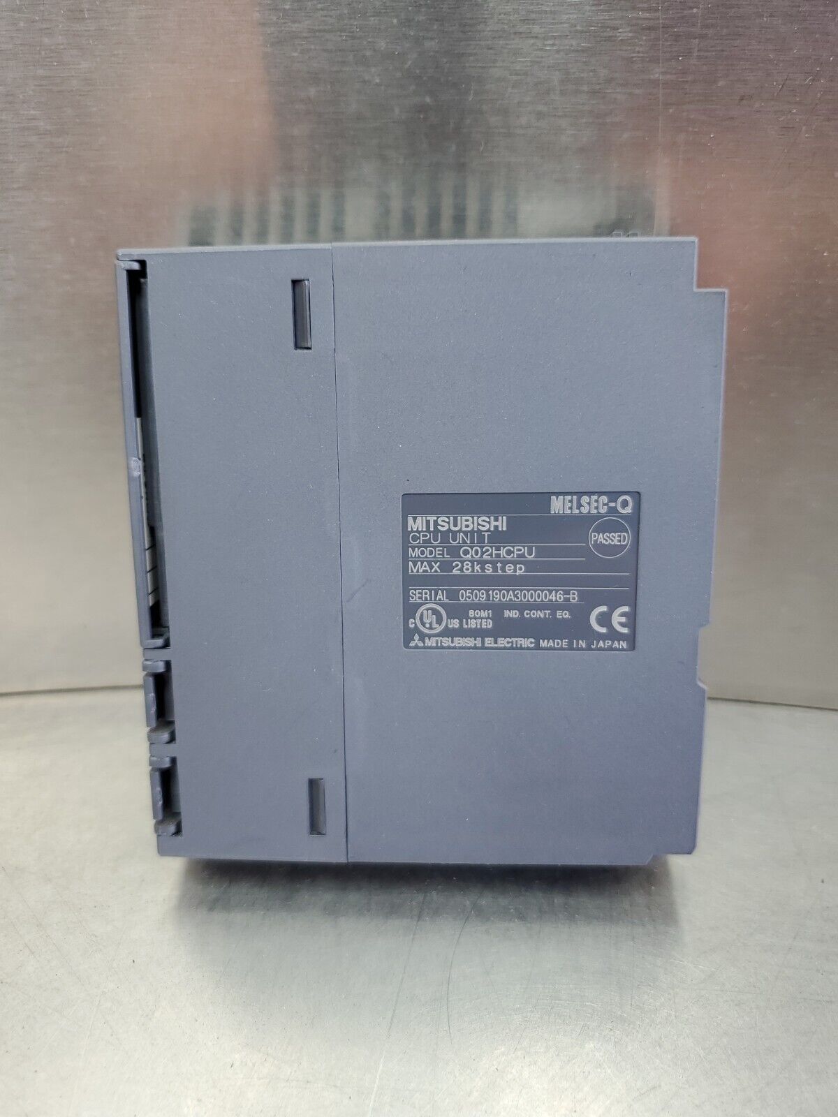 Mitsubishi Q02HCPU MELSEC-Q 28kstep CPU Unit.                              3C-22