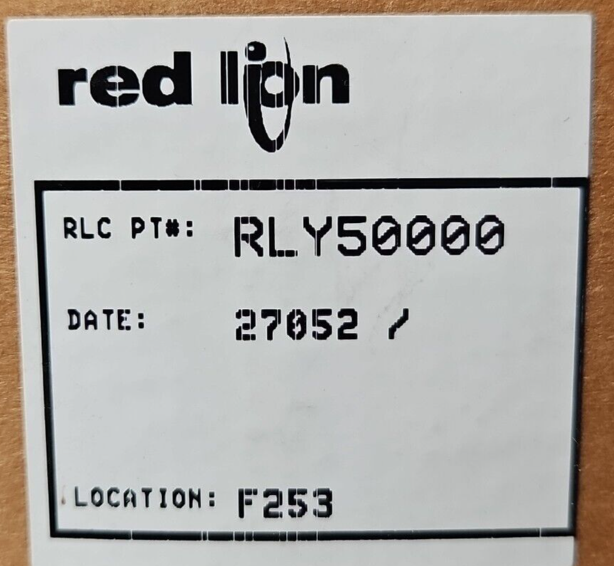 Red Lion RLY5000 Solid State Power Unit.    Loc4E32