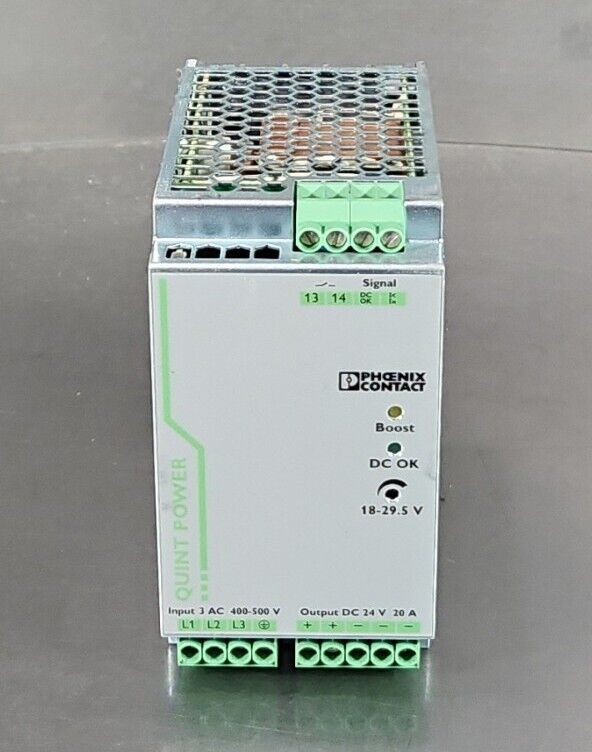Phoenix Contact QUINT-PS/3AC 24VDC/20. Power Supply.                       4E-23