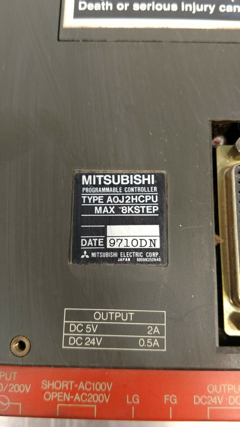 Mitsubishi AOJ2-HCPU Programmable Controller Module BIN#2