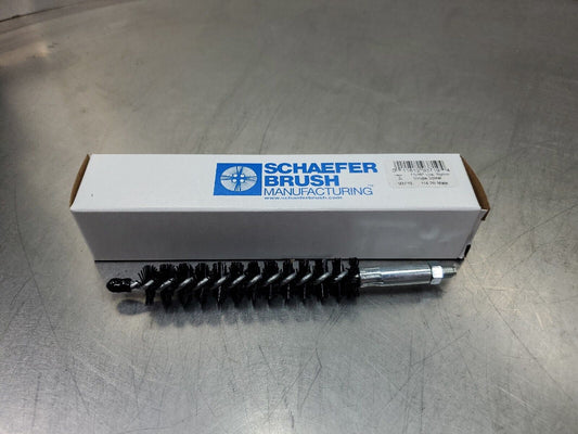 Schaefer Brush 11/16" Dia. Nylon Single Spiral 1/4-28 Male (93719)         6E-15
