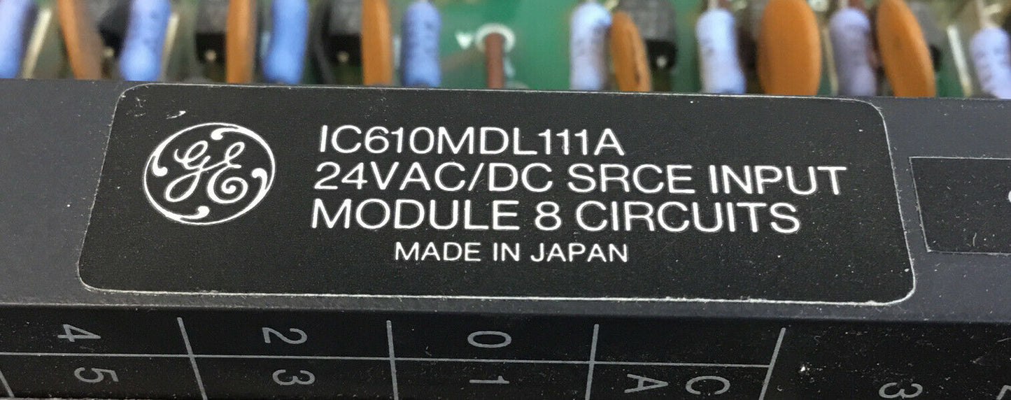 GE Fanuc  IC610MDL111A  24VAC/DC Source Input Module.   3B-5