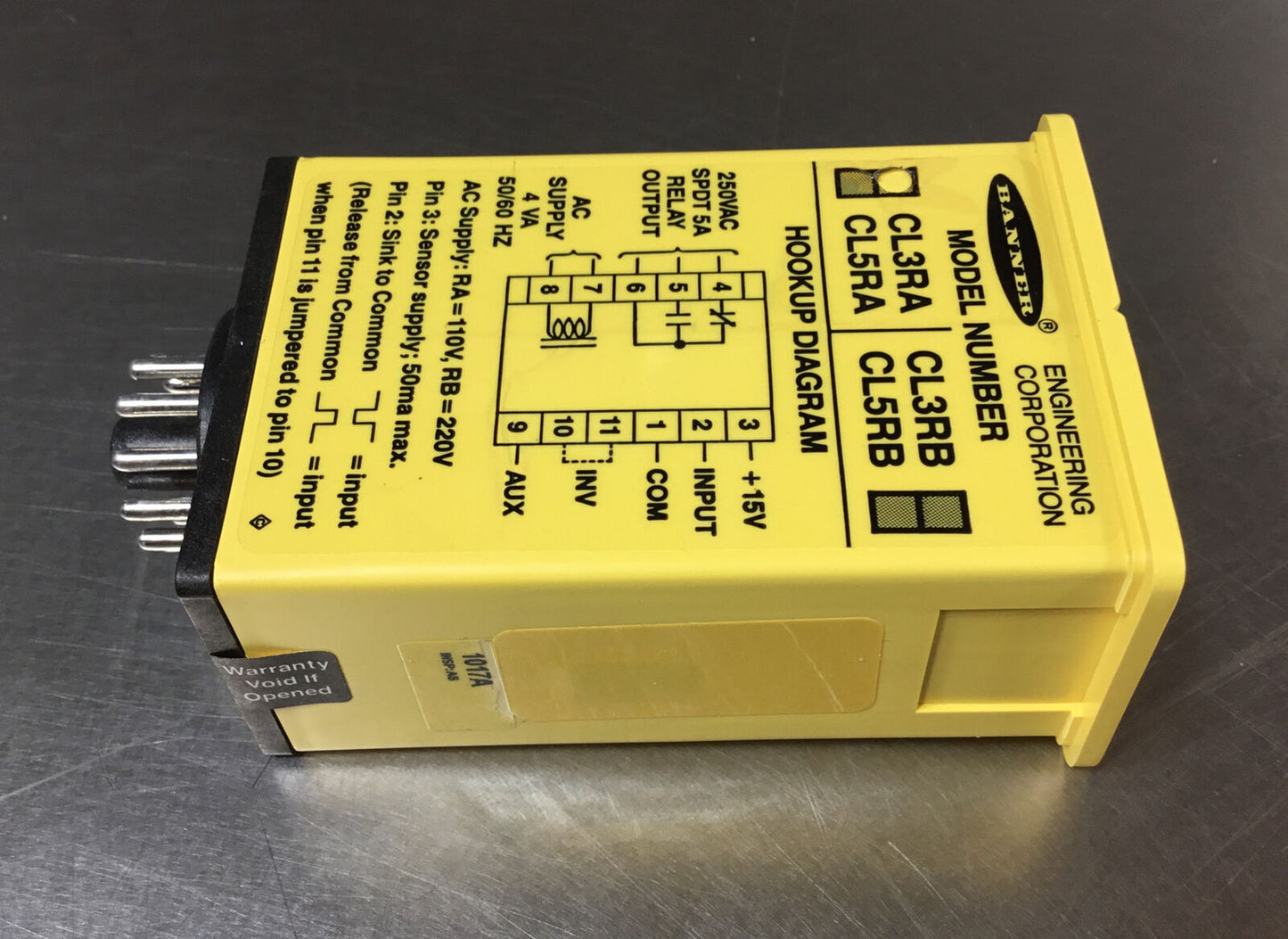 BANNER ENGINEERING  CL3RA  /  26454  Logic Level Input Module    3D-31