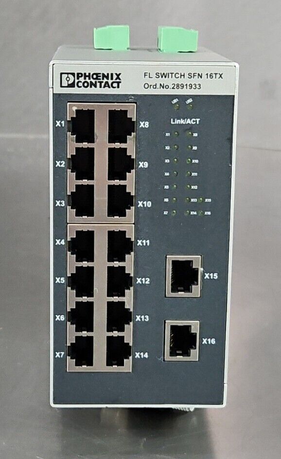 PHOENIX CONTACT FL SWITCH SFN 16TX 2891933.                                3B-19