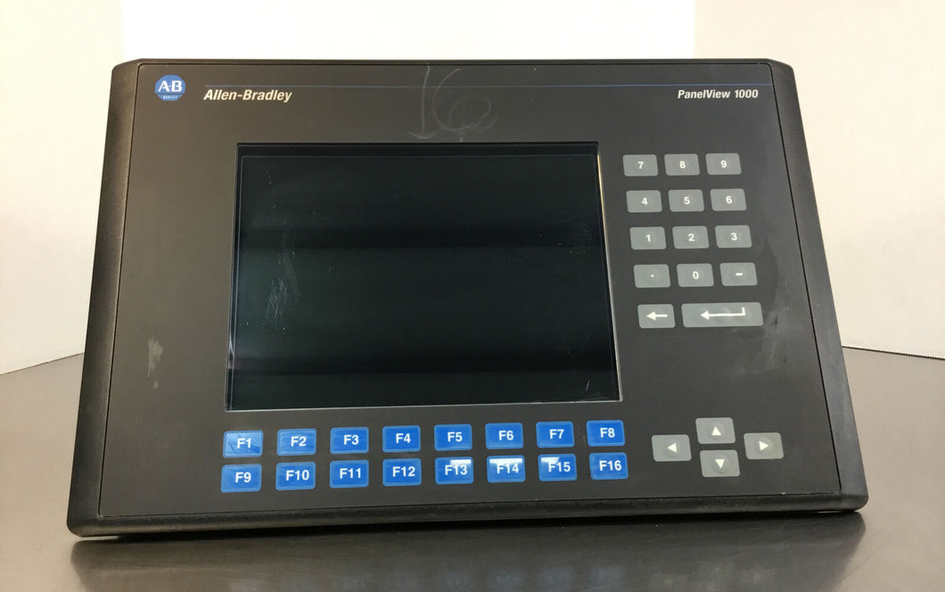 ALLEN  BRADLEY Panelview 1000 2711-K10G1 /E FRN 4.48 or 4.46 Terminal Display 2D