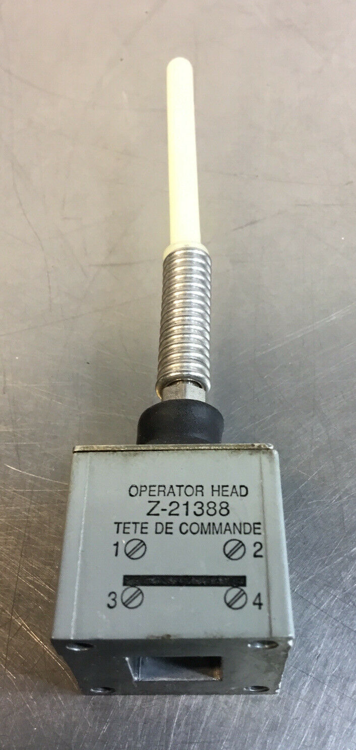 ALLEN BRADLEY  Z-21388  OPERATING HEAD FOR LIMIT SWITCH    4H