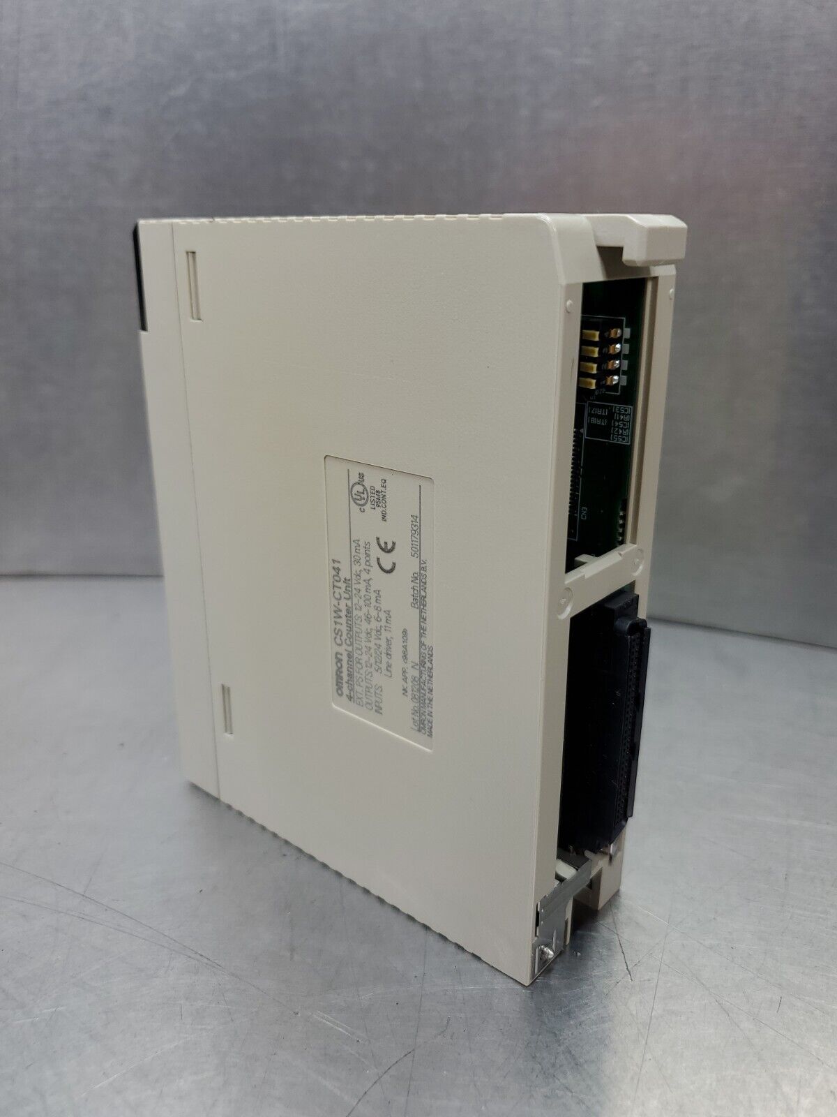 Omron CS1W-CT041 4-Channel Counter Unit.                        3C-17