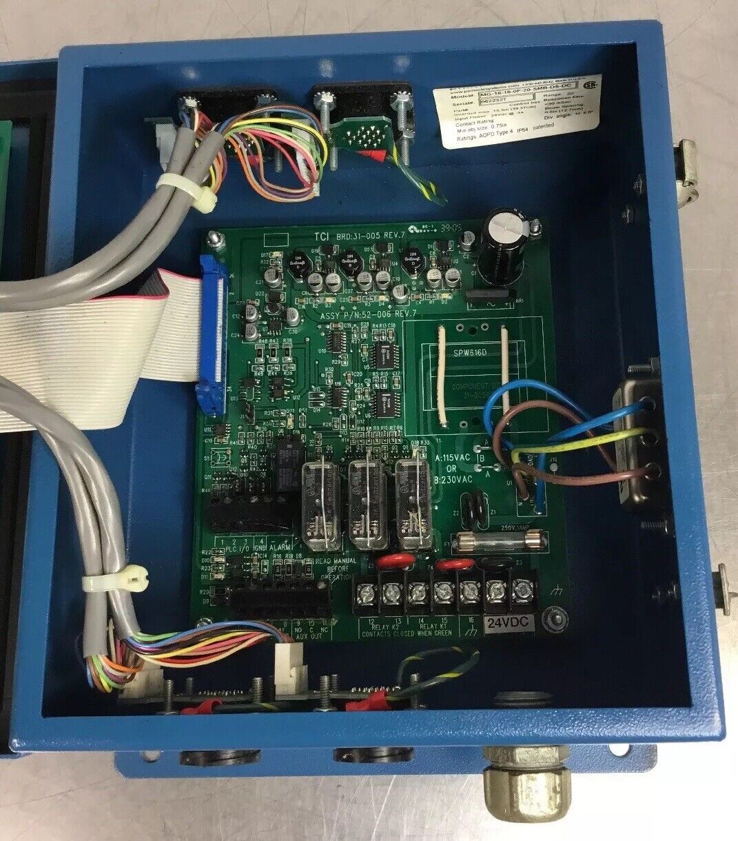 Pinnacle Microguard Control Box Controller MG-16-16-0F-20-SMB-DS-DC     5E