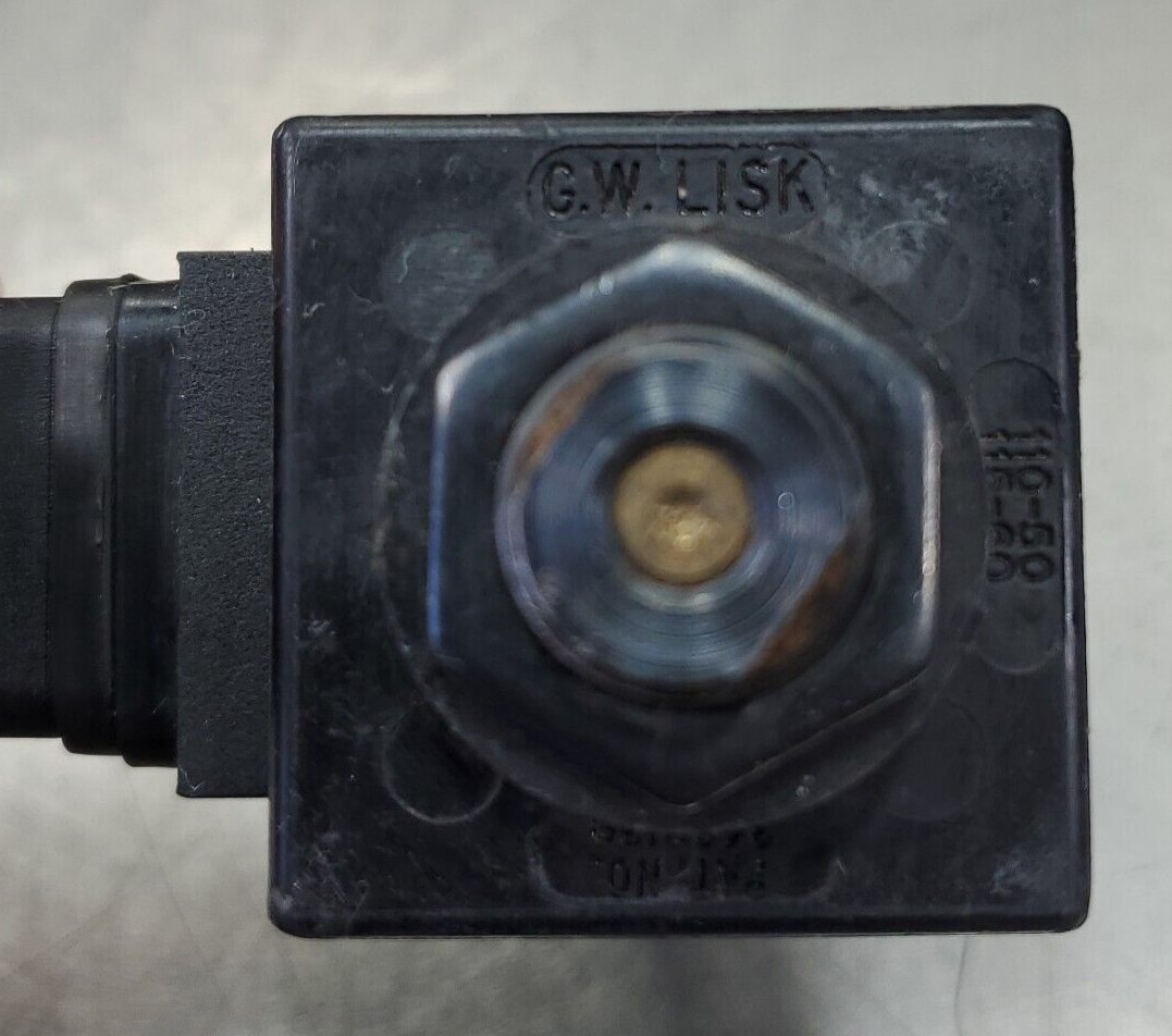 G.W. Lisk Oil Gear HS2SV0604 Coil 115V w/12BGDM  Loc. 6E-14