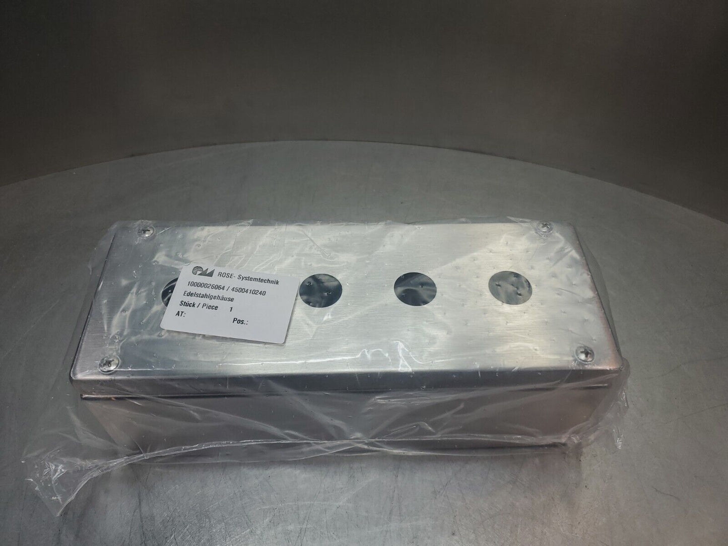 ROSE - Systemtechnik  10000026064/4500410240 Stainless Steel Control Box.     4F