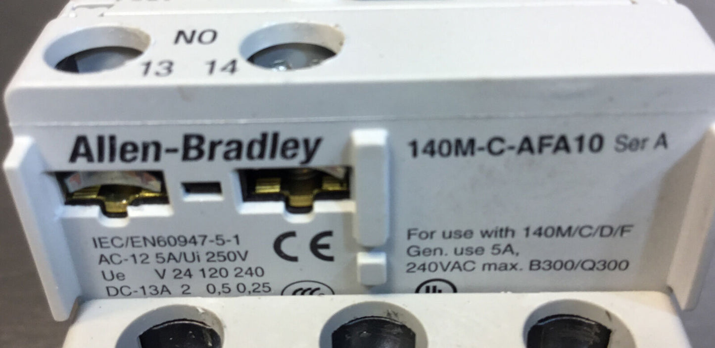 ALLEN BRADLEY  140M-C2T-C16 /C  Manual Starter Motor Protector 10-16A   4C