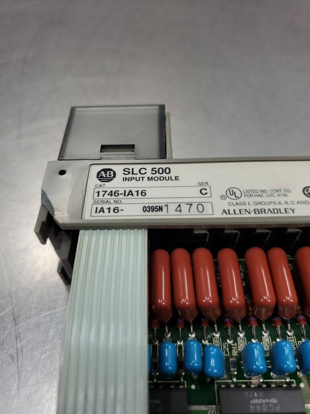 Allen-Bradley SLC 500 1746-IA16 Series C 115V Input Module                 3C-25