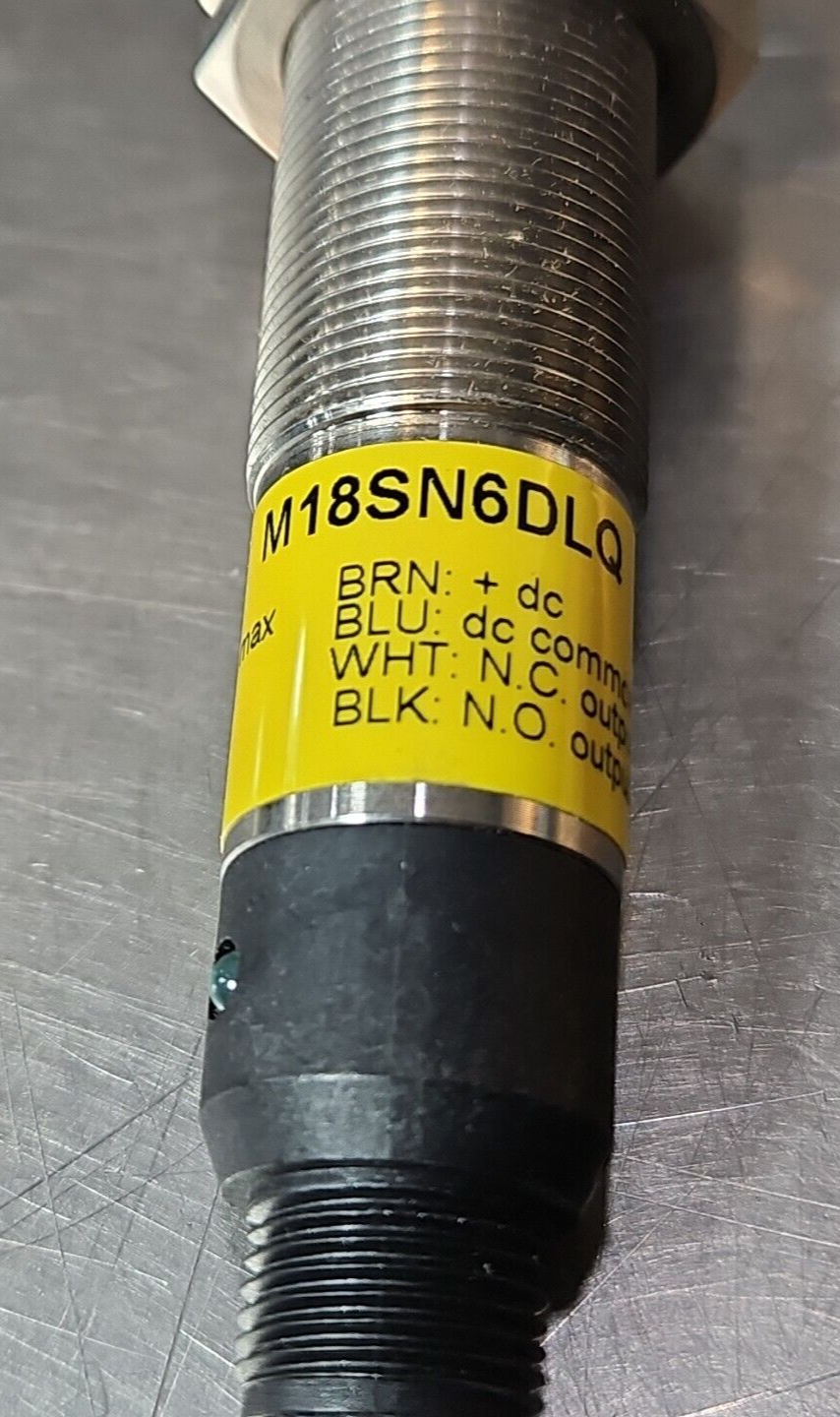 BANNER M18SN6DLQ SENSOR. Loc5E21