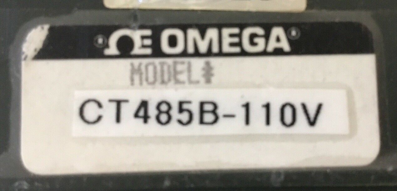 OMEGA CT485B-110V TEMPERATURE & HUMIDITY CHART  RECORDER (no power supply).  4D
