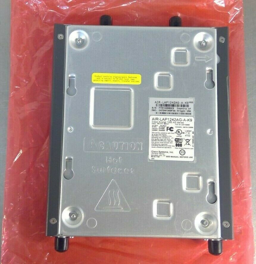 Cisco AIR-LAP1242AG-A-K9 Aironet Wireless LAN Access Point                    3C