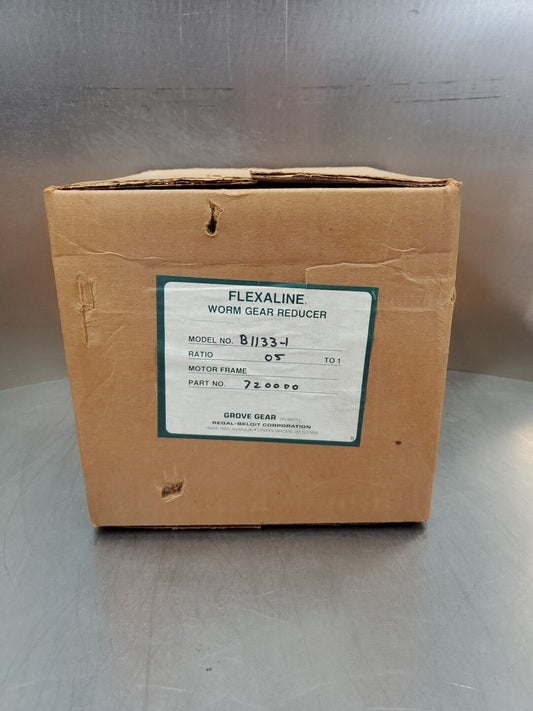 Grove Gear FLEXALINE B1133-1 (5-1 Ratio) Worm Gear Reducer.                4F-27