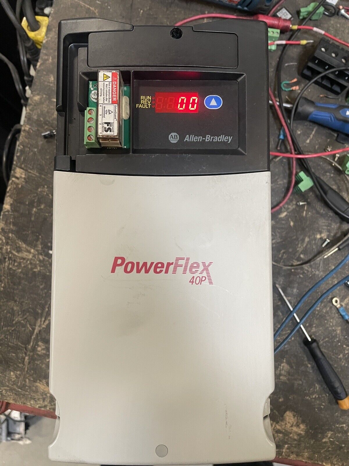 Allen Bradley 22D-D012N104 Series A Power Flex 40P AC Drive, 5.5kW/7.5HP - @1D